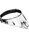 metal hard - restraint collar with ring and padlock 12.5 cm D-219433