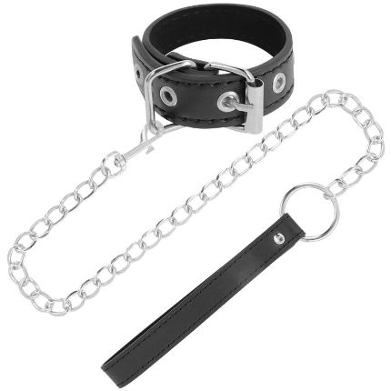 darkness - penis ring with strap D-226693