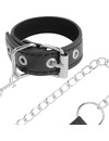 darkness - penis ring with strap D-226693