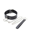 ohmama fetish - submission collar with leash D-230106