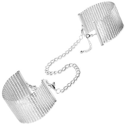 bijoux - dÉsir mÉtallique silver metallic handcuffs D-210777