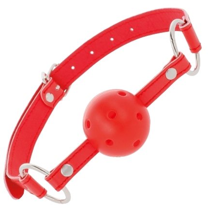 darkness - red breathable gag D-221194