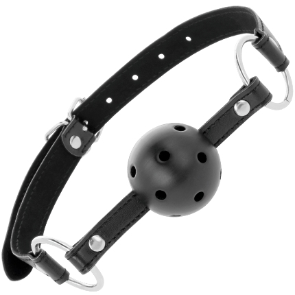 darkness - black breathable gag D-221195