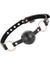 begme - black edition ball gag vegan leather D-229256