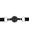 ohmama fetish black fabric breathable ball gag D-231253