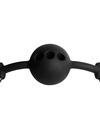 fetish submissive bondage - breathable silicone ball gag D-237016