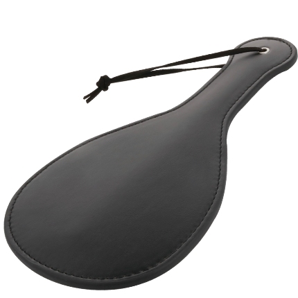 darkness - rounded black fetish paddle D-221189