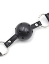 ohmama fetish - ball gag with vents and nipple clamps D-230067