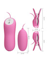 pretty love - tweezers with vibration and pink eletroshock D-233391