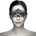 coquette chic desire - fine black lace mask