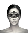 coquette chic desire - fine black lace mask D-226919