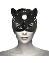 coquette chic desire - vegan leather mask with cat ears D-226924