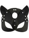 coquette chic desire - vegan leather mask with cat ears D-226924