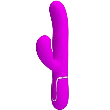 pretty love - perlita vibrador punto g 3 en 1 multifunciÓn vioeta