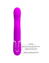 pretty love - rabbit vibrator pearls violet D-238768