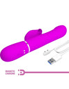 pretty love - rabbit vibrator pearls violet D-238768