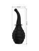 mr play - plugue anal de controle remoto vibrador poderoso preto,D-238783