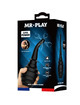 mr play - plugue anal de controle remoto vibrador poderoso preto,D-238783