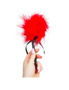 secretplay - red marabou duster D-216321