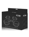 fetish submissive - set of hand and ankle handcuffs with noprene lining D-218901