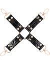 begme - black edition hog tie de couro vegano,D-229255