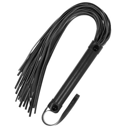 fetish submissive - vegan leather whip D-218916