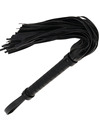 darkness - black bondage whip 42cm leather D-221217