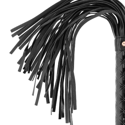 begme - black edition flogger de couro vegano,D-229254