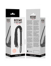 begme - black edition flogger de couro vegano,D-229254