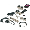 tease please - juego 13 accesorios bondage