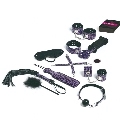 Kit BDSM Tease Please Provoque 13 Peças Roxo