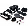 Kit BDSM Alive Fúria 10 Peças Preto