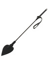 darkness - black silicone whip 60cm D-221203