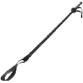 darkness - leather fetish bdsm whip 60cm