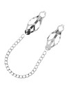 darkness - metal nipple clamp with chain D-226735