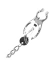 darkness - metal nipple clamp with chain D-226735