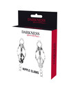 darkness - metal nipple clamp with chain D-226735