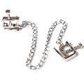 ohmama fetish - metal screw clamps with chain