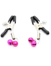 ohmama fetish - nipple clamps with pink bell D-229914