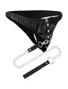 darkness - submission thong with metal chain D-226695