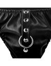 darkness - tanga de submissÃo com corrente de metal,D-226695