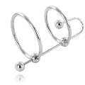 metal hard - extreme ring with urethral stop