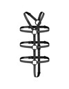 fetish submissive bondage - adjustable harness torso and arms D-237014