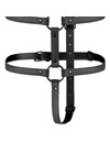 fetish submissive bondage - adjustable harness torso and arms D-237014