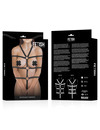 fetish submissive bondage - adjustable harness torso and arms D-237014