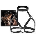 Harness Feminino de Peito Fetish Submissive Ajustável