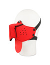 ohmama fetish dog muzzle - red D-231284