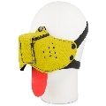 ohmama fetish dog muzzle - yellow