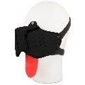 ohmama fetish dog muzzle - black