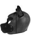 darkness - neoprene dog mask with removable muzzle m D-221150